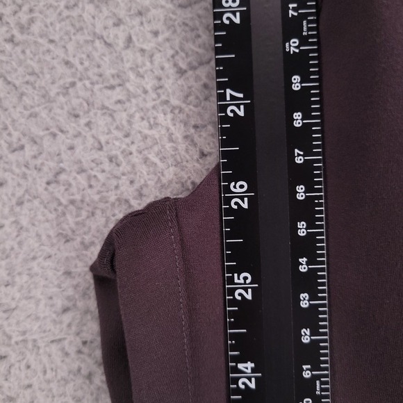 QUINCE Pants Size SMALL Gray Ponte Straight Leg Mid Rise w/ 26" Inseam - Picture 11 of 11